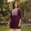Charmi Vol 3 Rayon With Thread Worked Short Ladies Top Wholesale Shop In Surat